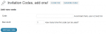 Easy Invitation Codes Créer un code